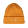 AC Milan Seasonal Wordmark Beanie Yellow Cuff - New Era